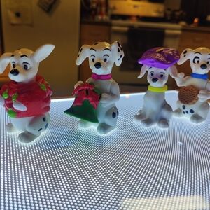 Vintage 101 Dalmatian Figures